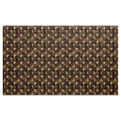 Goldene Motive Stoff (Yard (91,4 cm))