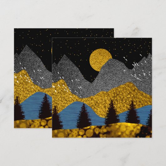 Goldene Nacht (Vorne/Hinten)