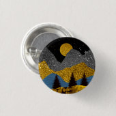 Goldene Nacht Button (Vorne & Hinten)