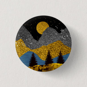 Goldene Nacht Button