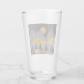 Goldene Nacht Glas (Rückseite)