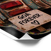 Goldene Nächte – Goa Poster (Ecke)