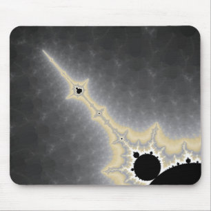Goldene Nadel in Quecksilber-Mauspad Mousepad