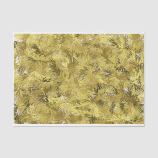 Goldene Natur Seidenpapier (Vorderseite)