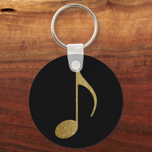 goldene Note Schlüsselanhänger (Vorderseite)