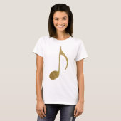 goldene Note T-Shirt (Vorne ganz)