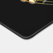 Goldene Noten in benutzerdefinierten Farben Schreibtischunterlage (Ecke)