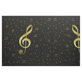 goldene Noten Stoff (Fat Quarter (45,7 x 55,9 cm))