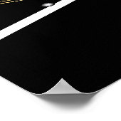 Goldene Noten von Musical Star Poster (Ecke)