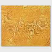 Goldene Oberfläche, goldener Hintergrund, Malerei Geschenkpapier (Flach)