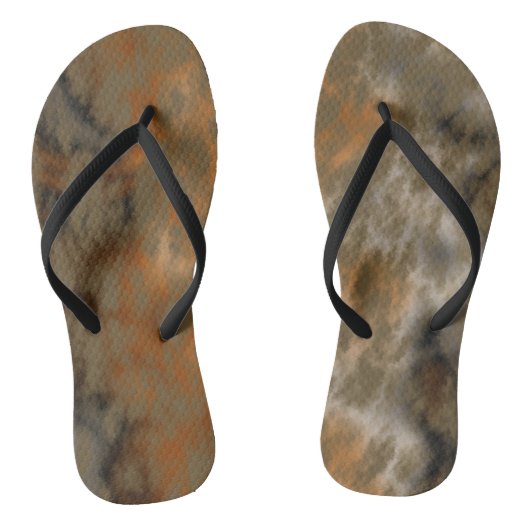 Goldene Olive Badesandalen (Fußbett)