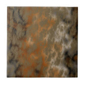 Goldene Olive Fliese (Vorderseite)