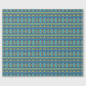 Goldene Olive Geschenkpapier (Flach)