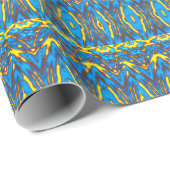 Goldene Olive Geschenkpapier (Rolleneckpunkt)