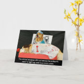 Goldene Operation wird gut Karte (Gelbe Blume)