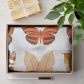 Goldene Orange-Schmetterlingssammlung Seidenpapier (Geschenk)