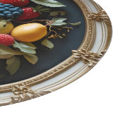 Goldene Orchidee Schneidebrett (Ecke)