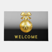 Goldene Ornamente Fußmatte (Vorderseite)
