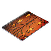 Goldene Ornamente Notizblock (Linke Seite)