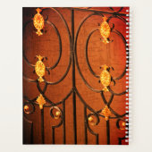 Goldene Ornamente Planer (Rückseite)