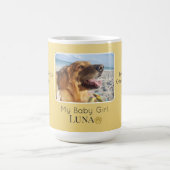 Goldene Osteosarcoma Seite-an-Seite Ehrung Kaffeetasse (Mittel)