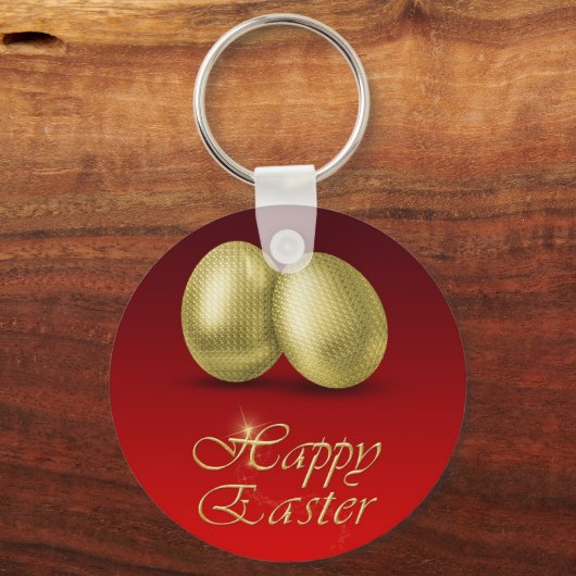 Goldene Ostereier - Schlüsselanhänger (Vorderseite)