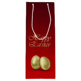 Goldene Ostereier - Weinbeutel Geschenktüte Für Weinflaschen
