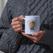 Goldene Pads Erlebnis Kaffeetasse