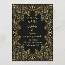 Goldene Paisley Line