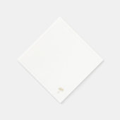 Goldene Palme II Serviette (Ecke)