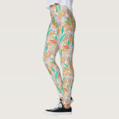 Goldene Palmen Leggings (Links)