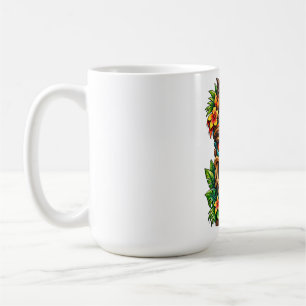 Goldene Palmkrone Tiki-Kaffeetasse Kaffeetasse