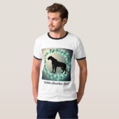 Goldene Pantherseele T-Shirt (Vorne ganz)