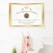 Goldene Pastor-Würdigung Banner (InSitu)