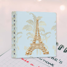 Goldene Perlen Eiffelturm