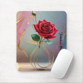 ‚Goldene Petal‘ Mousepad (Mit Mouse)