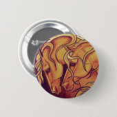 Goldene Pferde Button (Vorne & Hinten)