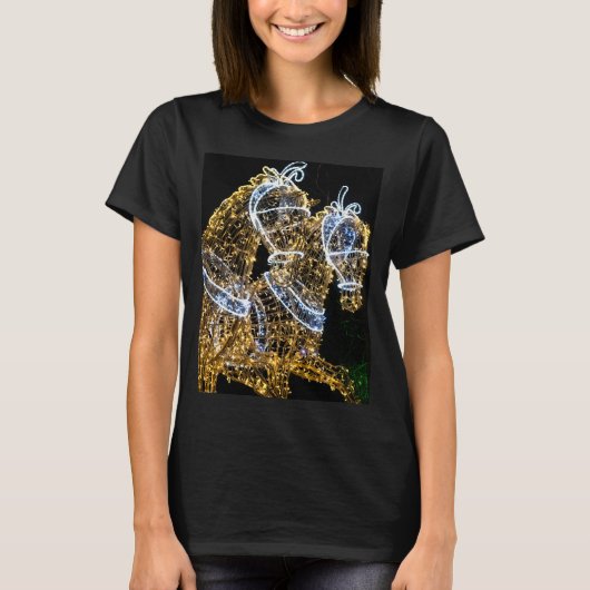 Goldene Pferde T-Shirt (Vorderseite)