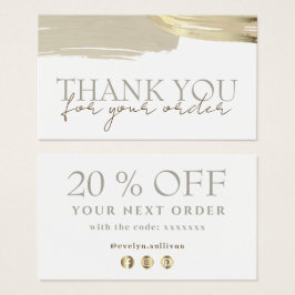 Goldene Pinselstriche dank Discount-Karte