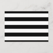 Goldene Pinselstriche Wir machen Hochzeitsinformat Begleitkarte (Rückseite)