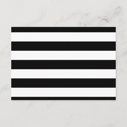 Goldene Pinselstriche Wir machen Hochzeitsinformat Begleitkarte (Rückseite)