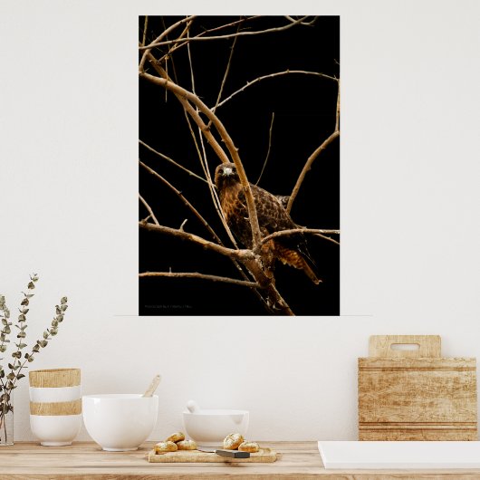 Goldene Print Poster (Küche)