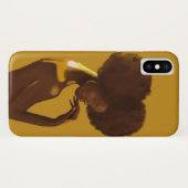 Goldene Prinzessin Case-Mate iPhone Hülle (Rückseite (Horizontal))