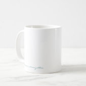 Goldene Pudel-Tasse Kaffeetasse (Vorderseite Links)