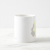 Goldene Pudel-Tasse Kaffeetasse (Mittel)
