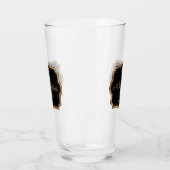 Goldene Punkte Glas (Links)