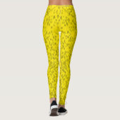Goldene Punkte Leggings (Rückseite)