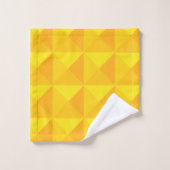 Goldene Pyramiden Badhandtuch Set (Waschlappen)