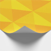 Goldene Pyramiden Geschenkpapier (Ecke)
