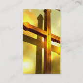 Goldene QuerVisitenkarte Visitenkarte (Rückseite)